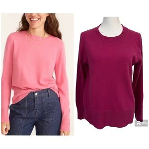J. Crew Cashmere Classic Crewneck Sweater Size XS